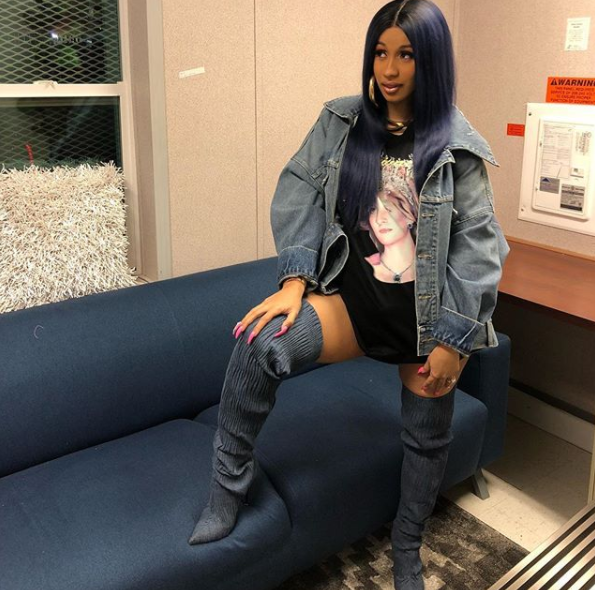 Cardi b thigh outlet boots