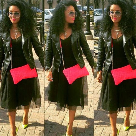 #GetTheLook: Rasheeda Frost Style muse- All black with a Pop of Color