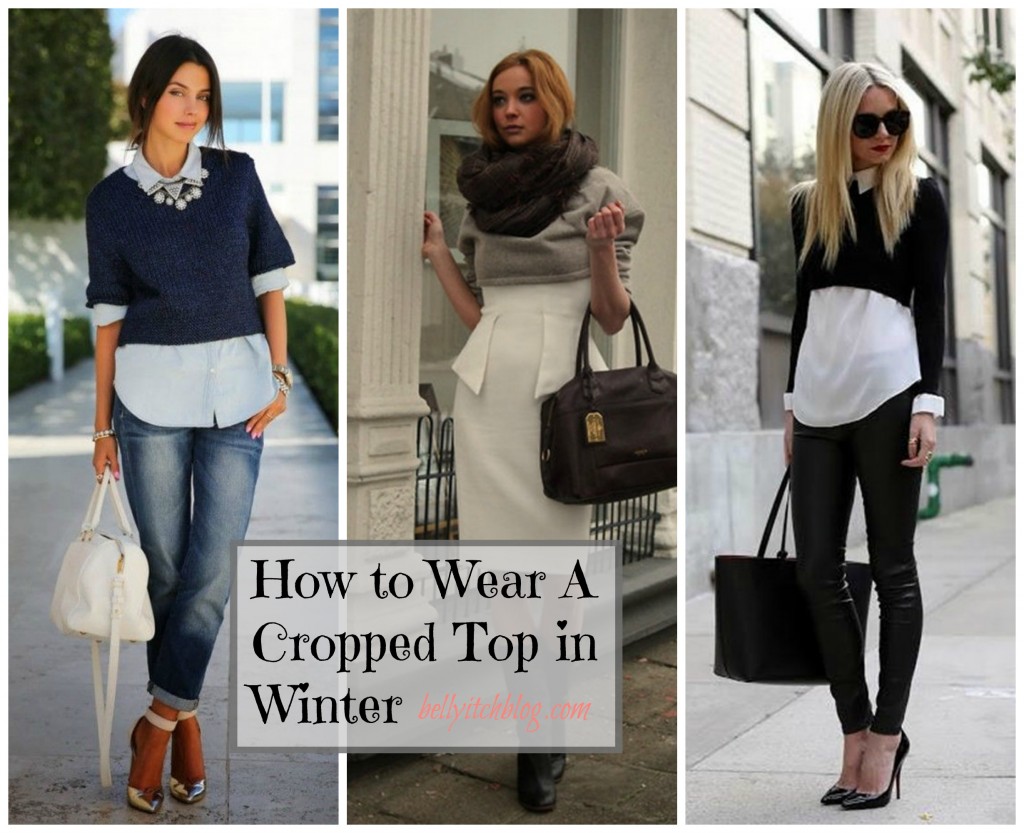 Yeah You can Wear a Cropped Top in the Winter; Here’s How