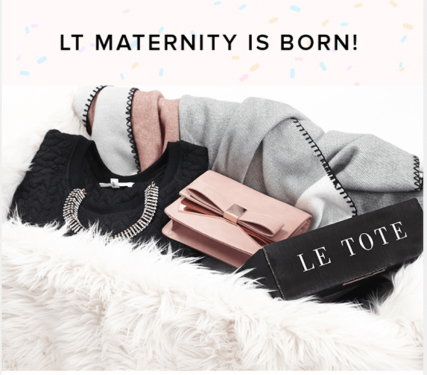 Preginistas Your Le Tote Designer Maternity Closet is HERE! (Subscription Box)