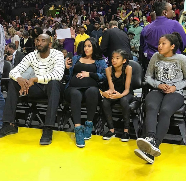 vanessa bryant and fam
