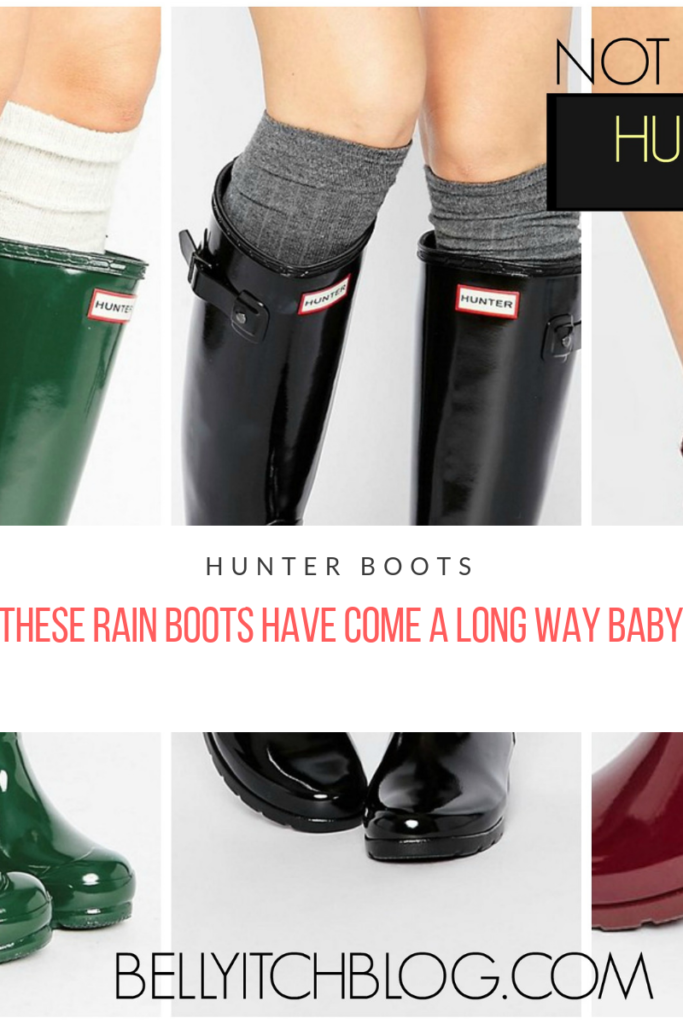 These Are Not Your Mom’s Hunter Boots!