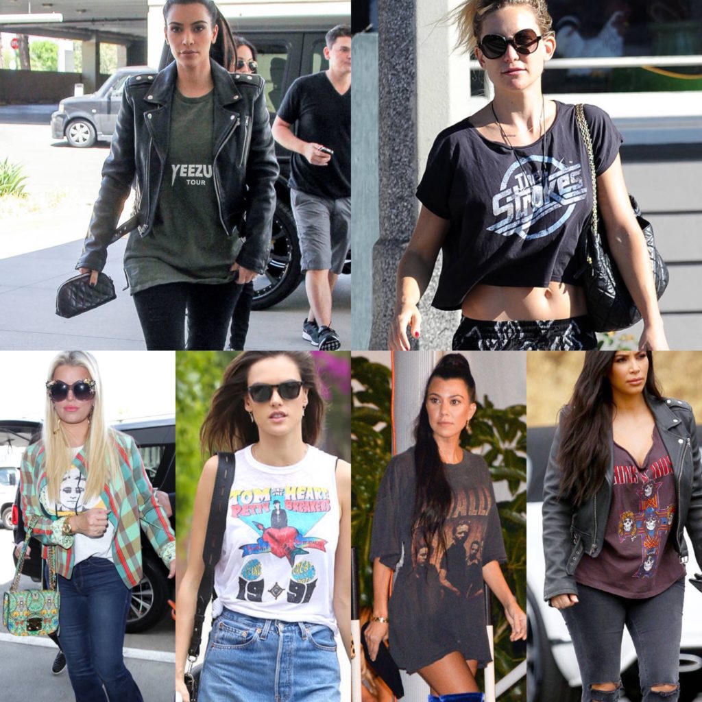 Celeb Trend: The Band Tee Never Goes Out of Style