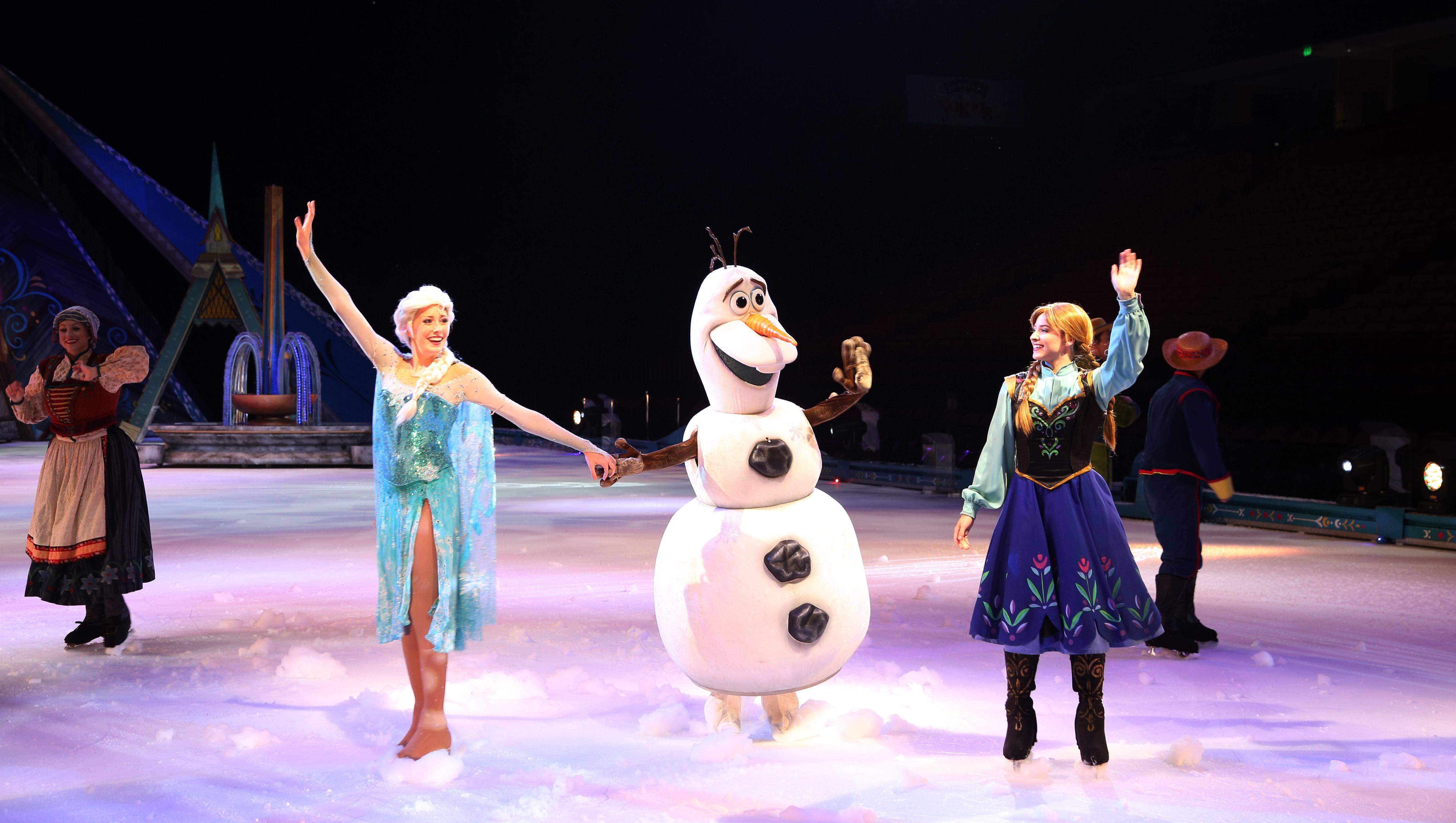 Frozen On Ice 2024 Cast Margo Emogene