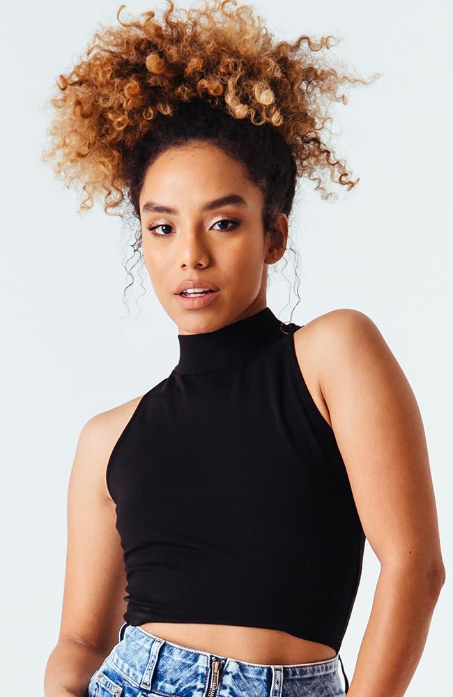 Woman Serena Williams crop top