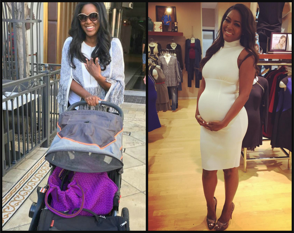 Kenya Moore Deletes This Photo Amidst Trolls Accusing Her Of Faking Her   Ribbet Collage 