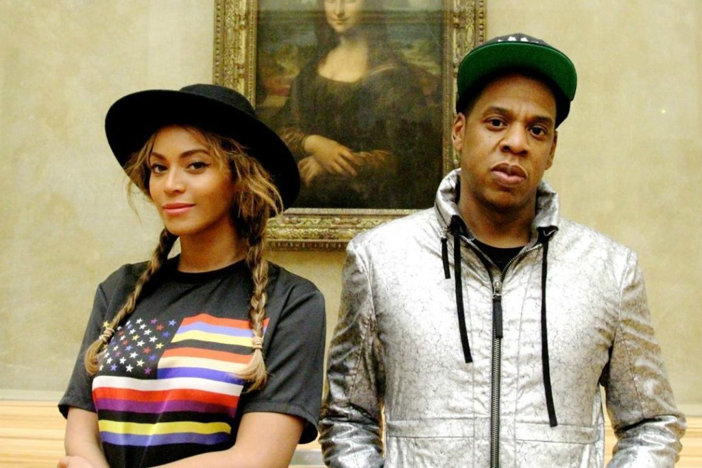 bey and jay and monalisa