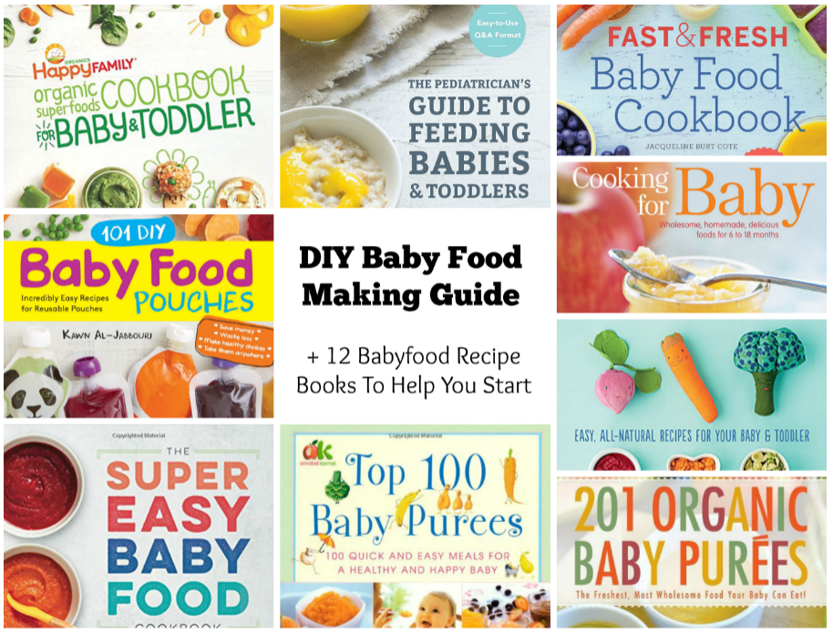 Your DIY Baby Food Making Guide + 12 Books To Help You Get Started ...