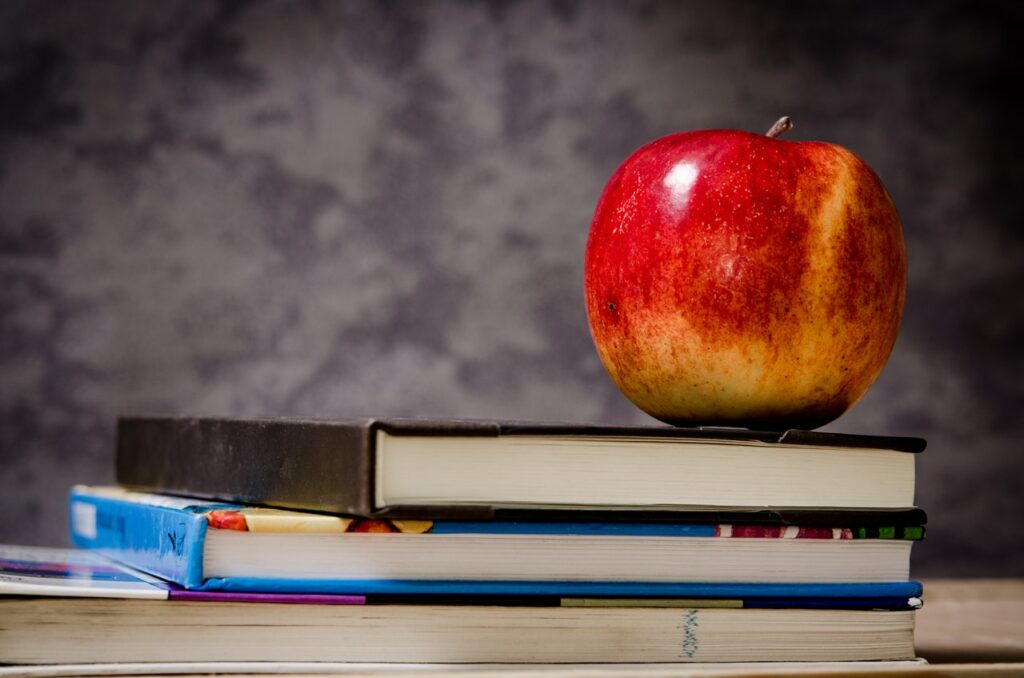 books with apple