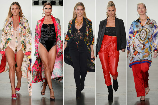 real housewives of Beverly hills cast runway