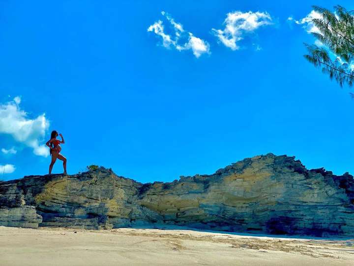 ciara babymoon in turks and caicos