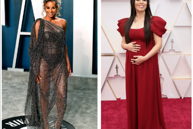 ciara and america ferrera at 2020 oscars