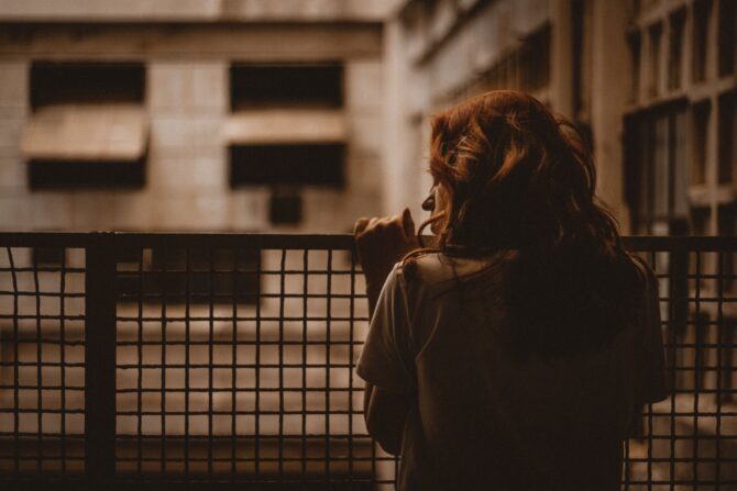 sad woman