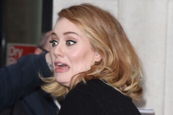 adele shocked