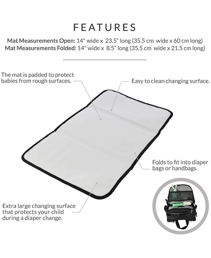 Obersee diaper bag changing pad
