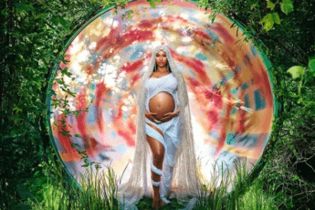 Nicki Minaj maternity