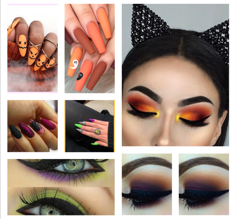 20 Halloween Makeup And Nail Design And Art Ideas Bellyitchblog