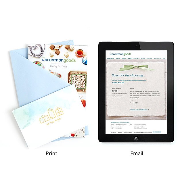 uncommon goods egift