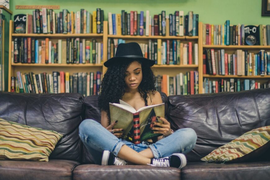girl reading