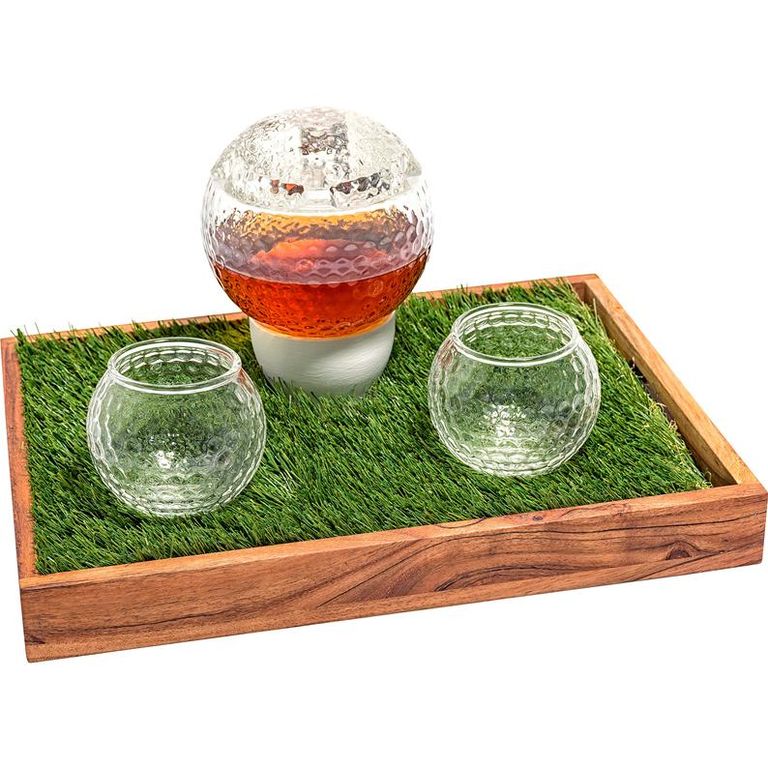 Liquor Decanter in golf ball shape