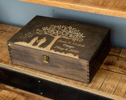 personalized wedding box for couples
