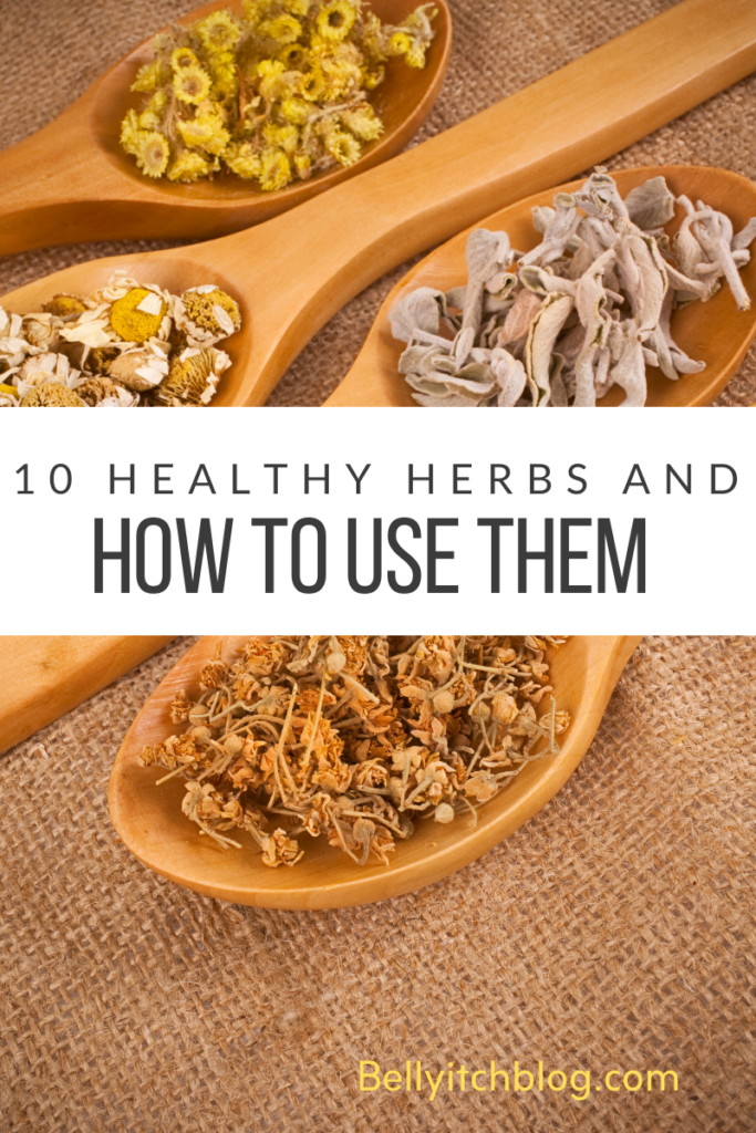 10 Healthy Herbs and How to Use Them - BellyitchBlog