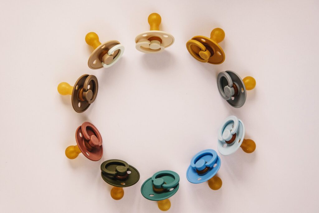 Picture of multiple pacifier