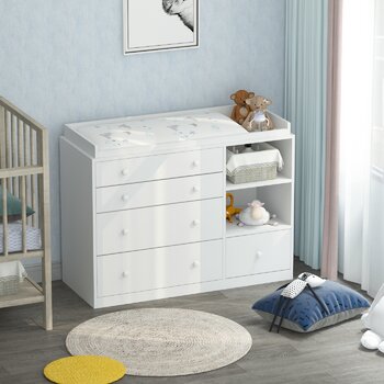 5 Drawer Changing Table - Nursery Essentials