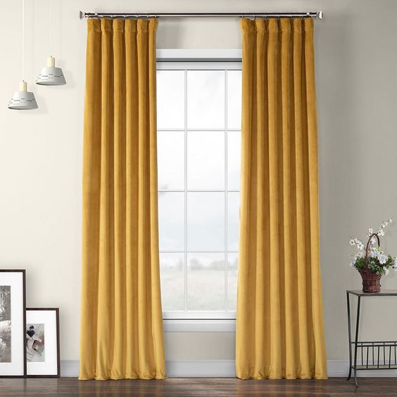 curtains the yellow nursery theme