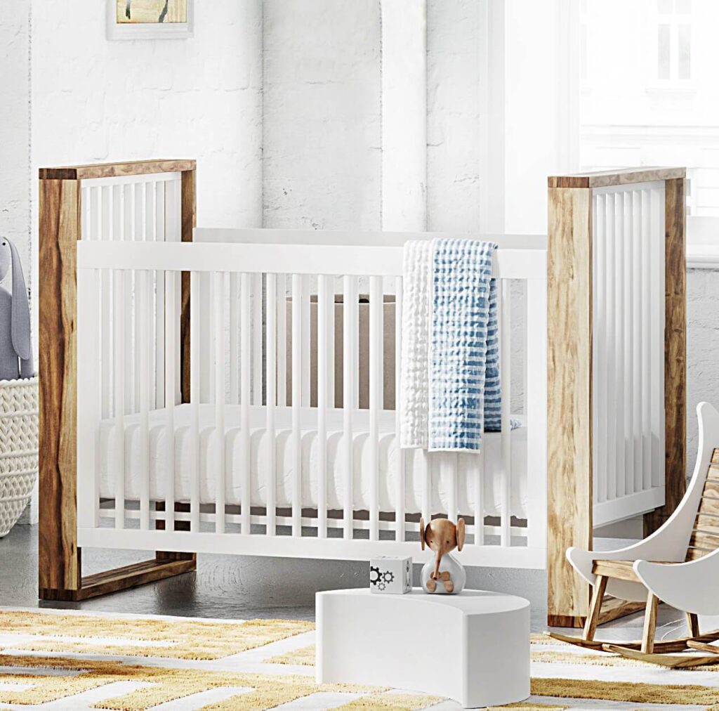 Crib for your Zebra Nursery Theme
