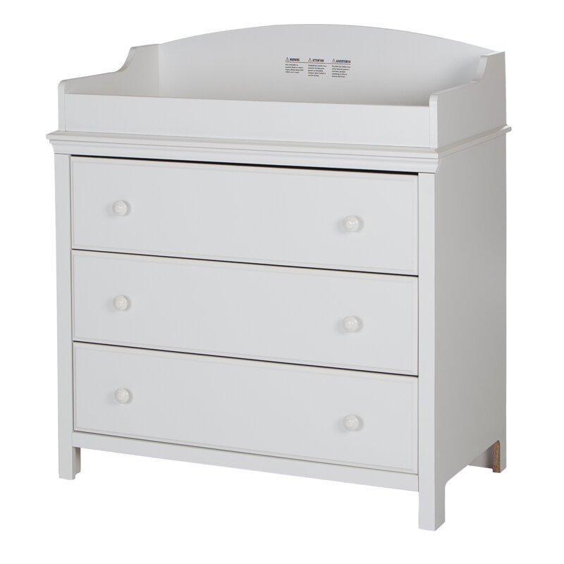Changing table dresser for yellow theme room