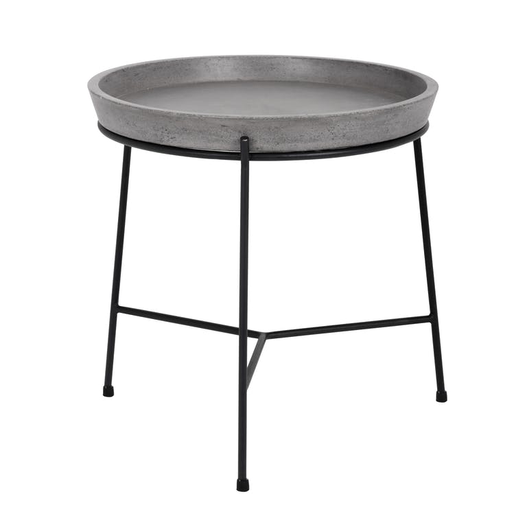 Round side table for the Cool and Calm nursery